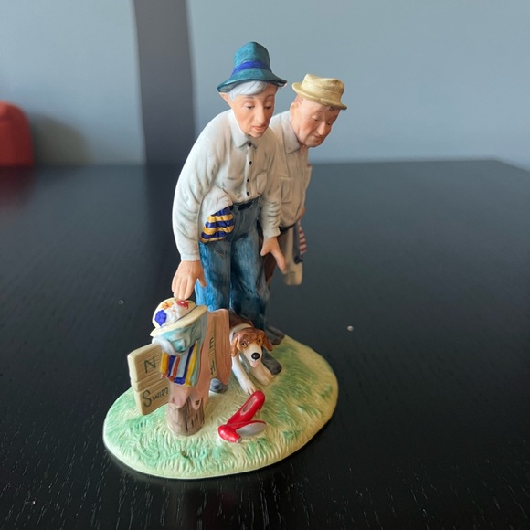 Norman Rockwell "OLD TIMERS" - Sweet Surprise - Limited Edition 1532/5000 - Picture 4 of 6